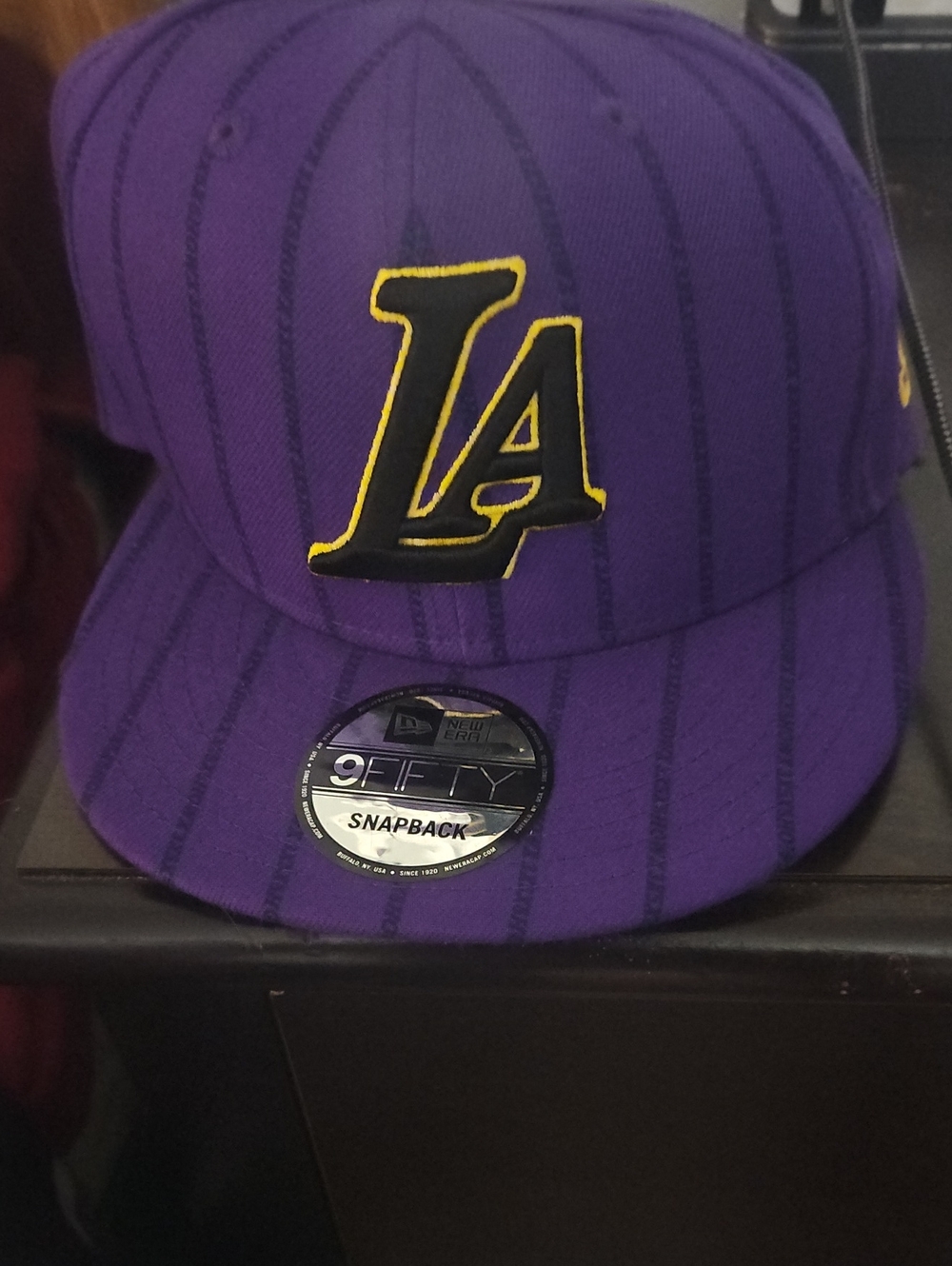 New Era Kids Purple LA Snapback Cap